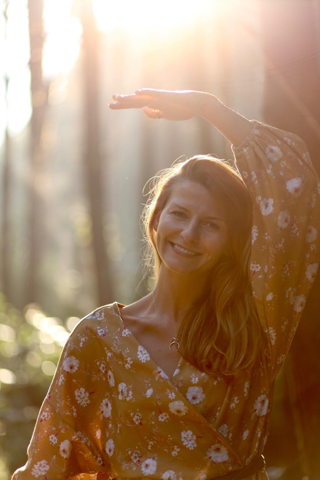 Portrait of Kasia Maciszewska, yoga teacher at The Sanctum Space, Marbella.